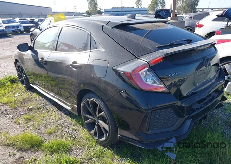 2017 Honda Civic Sport from USA, damaged, VIN SHHFK7H41HU406904